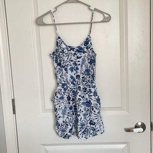 H&M Divided Floral Romper